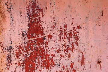 Close-up image of metal painted texture
