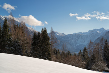 Winterlandschaft im Salzkammergut | Österreich