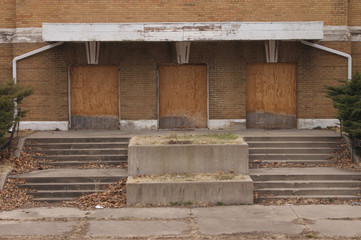 Church Steps Abandoned 