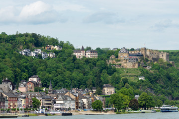 Burg Rheinfels in St. Goar, Rheinland-Pfalz