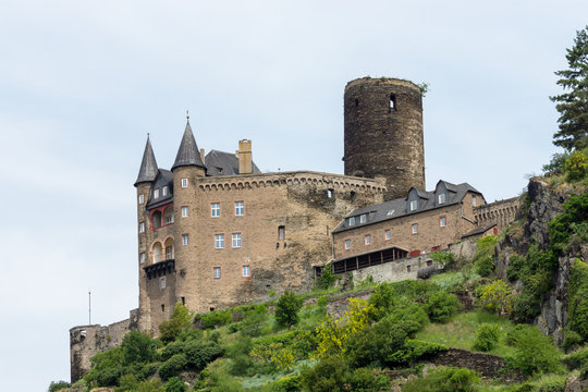 Burg Katz in St. Goarshausen, Rheinland-Pfalz