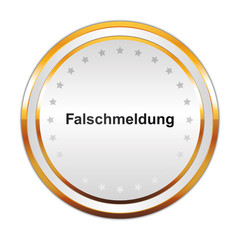 Luxus Button weiß - Falschmeldung
