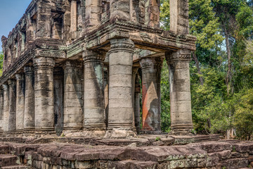 Obraz premium Cambodia Angkor Complex 360 