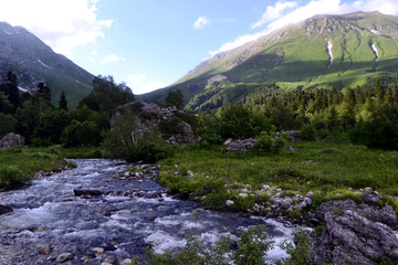 mountain river