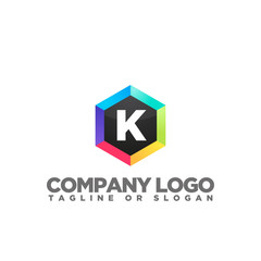 K LETTER LOGO TEMPLATE