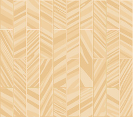 Parquet seamless texture. A floor made of wooden planks, imitation masonry of the laminate. Vector background