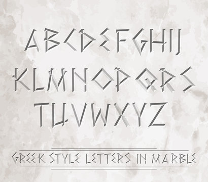 Greek letters