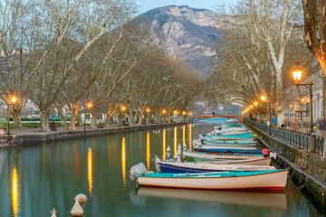 Annecy. Bridge of love.
