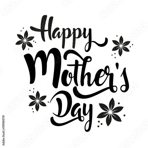 4570book 1080 Uhd Mothers Day Clipart Black White Pack 4452