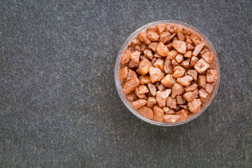 Hawaiian alaea sea salt crystals