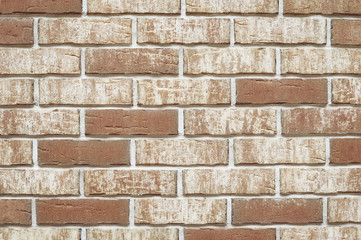 Red brick wall background texture