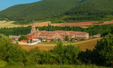 Fototapeta na wymiar Monastery of Yuso, San Millan de la Cogolla, La Rioja, Spain