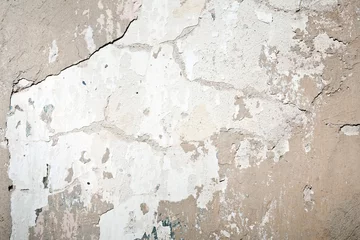 Wall murals Old dirty textured wall Stucco surface background. Grey plaster wall. Grunge scratched concrete panel