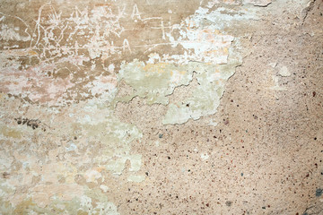 Fond de surface en stuc. Mur de plâtre coloré. Panneau de béton rayé grunge