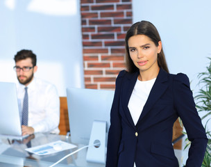 female Manager in the workplace