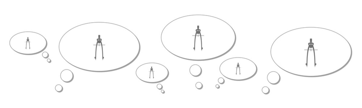 Gedankenblasen - Zirkel