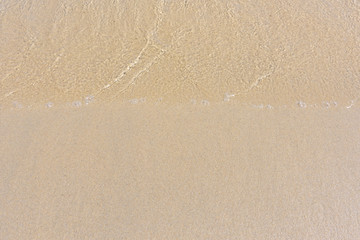 surface of the sea and sand