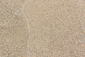 Fototapeta na wymiar surface of the sea and sand