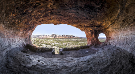The Robbers Roost - aka Shamans Cave near Sedona, Arizona