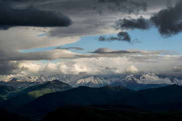 Caucasus. Russia. Mountain landscape.