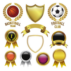 Sport Design element emblem & badge