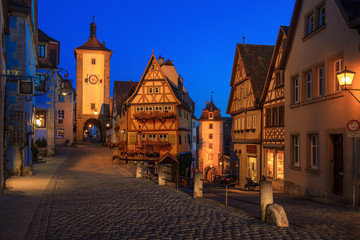 Fototapeta na wymiar Rothenburg ob der Tauber, Deutschland