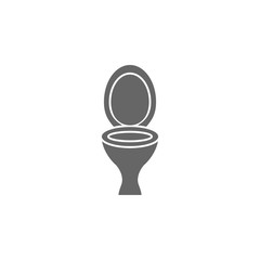 Toilet bowl icon. Simple element illustration. Toilet bowl symbol design template. Can be used for web and mobile