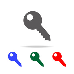 web key icon. Elements of cyber security multi colored icons. Premium quality graphic design icon. Simple icon for websites, web design, mobile app, info graphics