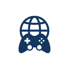 Game World Logo Icon Design