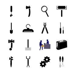 Instruments And Tools with blackground, analysis and creative