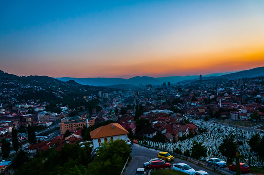 View to the Sarajevo