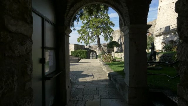 Ruins of Trsat Castle in Rijeka