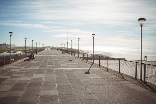 Fototapeta Beach pier
