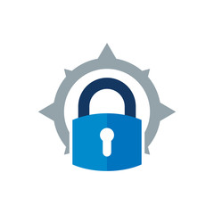 Security Compass Logo Icon Design