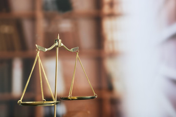 law concept Judge gavel and legal book  justice Lawyer workplace