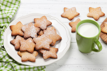 Cookies and milk