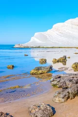Washable Wallpaper Murals Scala dei Turchi, Sicily The beauty of art and nature of the Agrigento province