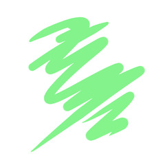 Spot of pen. Colored blotch on isolated background. Pencil splotch. Bright stain. Abstract background. Backdrop for design. Greeting card. Art creation. Doodle for any inscriptions