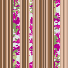 Seamless vertical lines pattern. Vector abstract background