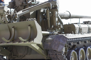 Fragment of the technique of construction troops