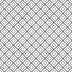 Black and White Seamless Ethnic Pattern