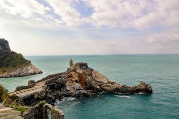 Obraz premium Scenic view of Porto Venere