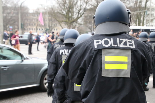 Bundespolizei BFE im Einsatz Hamburg Dammtor 09.04.2018