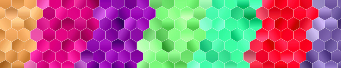 hexagon abstract background