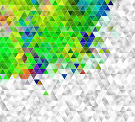 Abstract background. mosaic triangulated texture