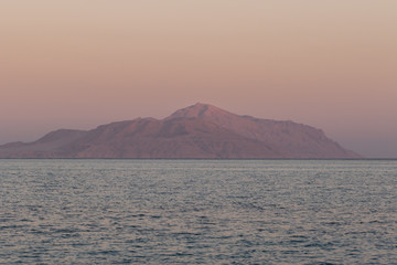 Sunrise on the red sea