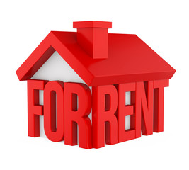House for Rent Icon Isolated