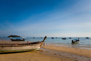 Fototapeta na wymiar Klong Muang beach in Krabi
