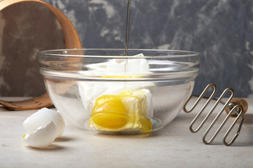 Breakfast pancakes, cooking, fruits, blueberries, strawberries, sour cream, sugar, cottage cheese, flour, eggs, banana, chocolate