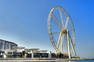 Ferris wheel under construction - Dubai